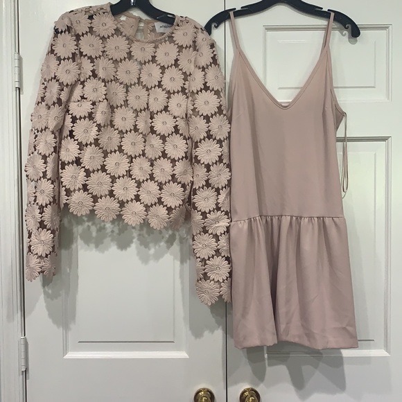 Nicholas Pink Dress & Jacket Set - Picture 2 of 6